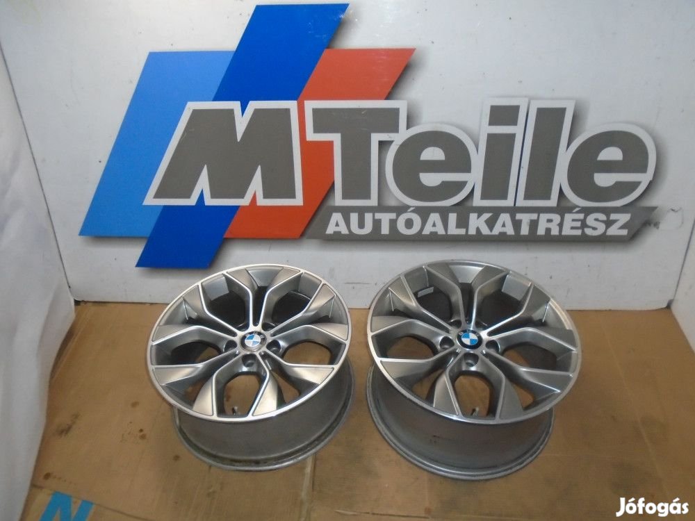 ÁR/DB! [GYÁRI HASZNÁLT] 2DB  BMW ALUFELNI 19" - Y-SPEICHE 608 - X3 ;